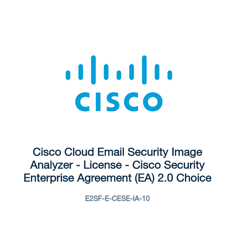 E2SF-E-CESE-IA-10: Cisco Cloud Email Security Image Analyzer