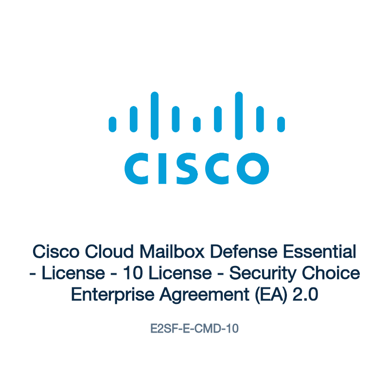 E2SF-E-CMD-10: Cisco Cloud Mailbox Defense Essential