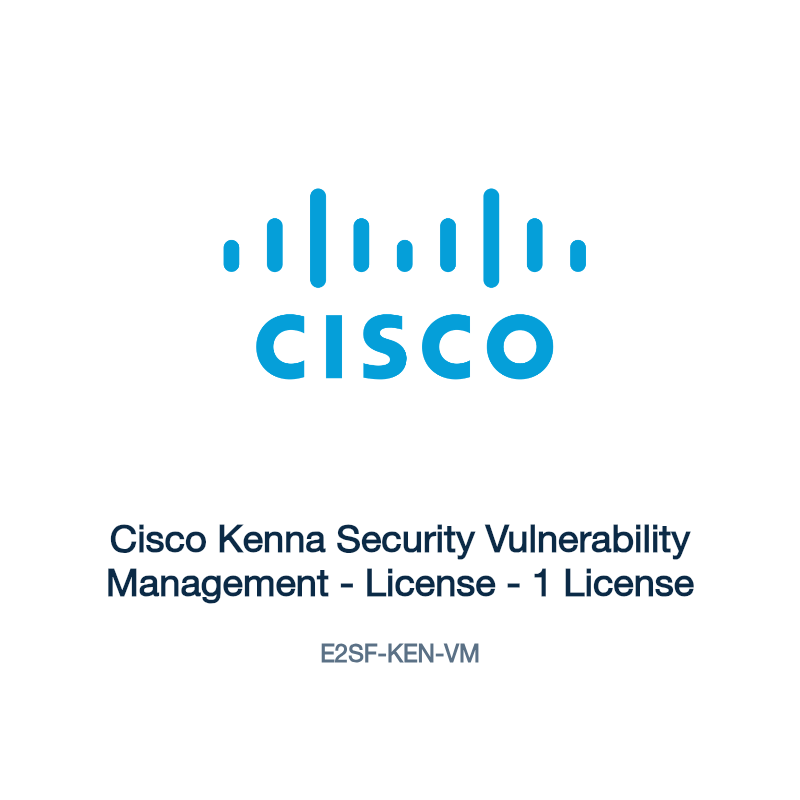 E2SF-KEN-VM: Cisco Kenna Security Vulnerability Management