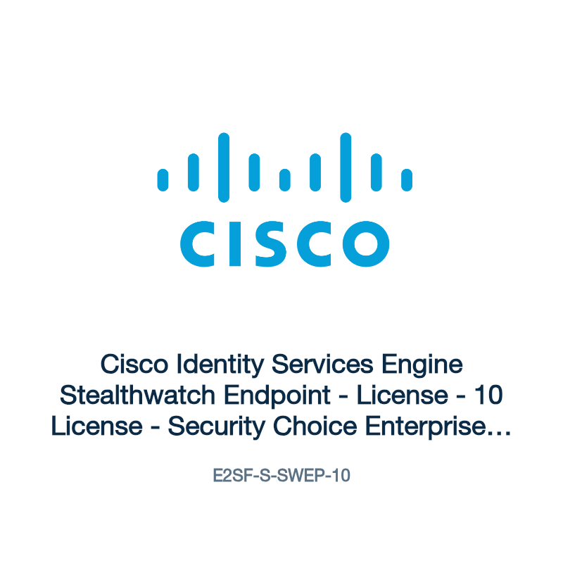 E2SF-S-SWEP-10: Cisco Identity Services Engine Stealthwatch Endpoint