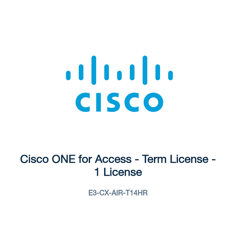 E3-CX-AIR-T14HR: Cisco ONE for Access