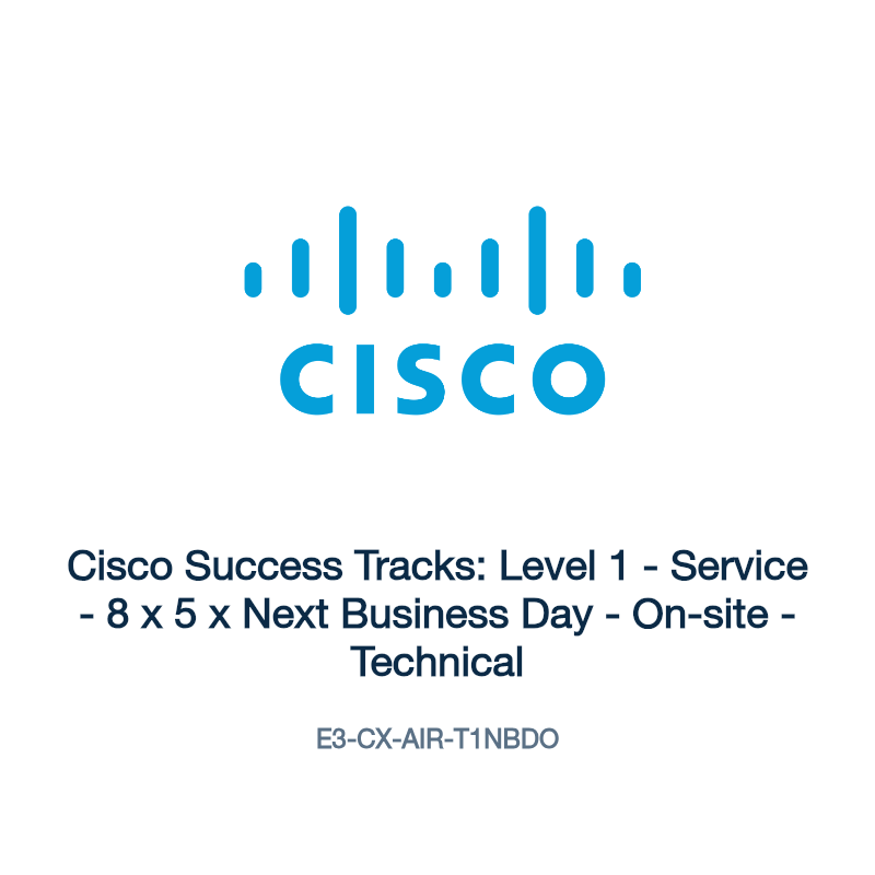 E3-CX-AIR-T1NBDO: Cisco Success Tracks: Level 1