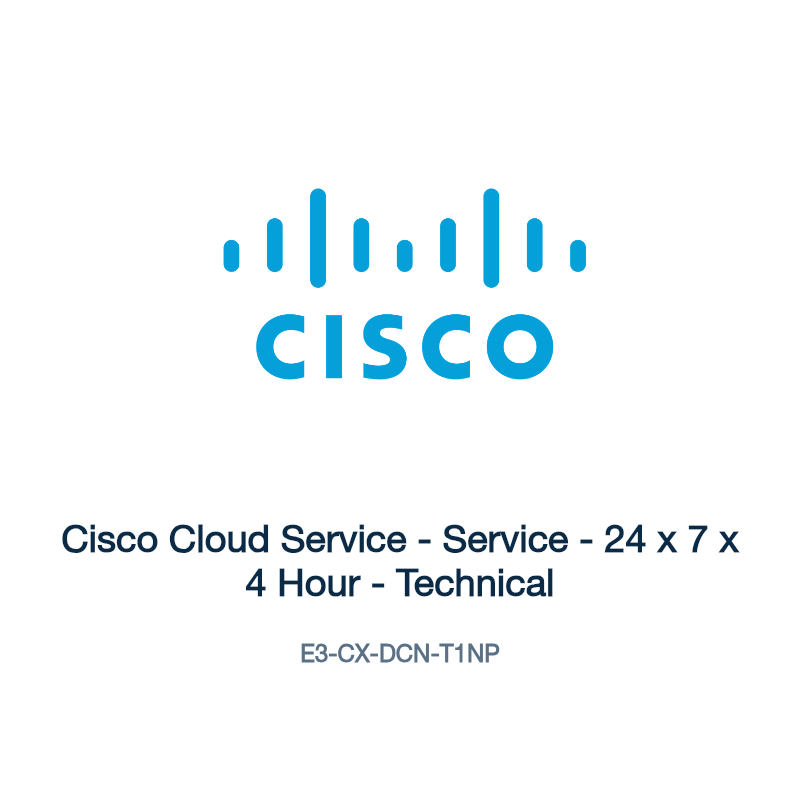 E3-CX-DCN-T1NP: Cisco Cloud Service