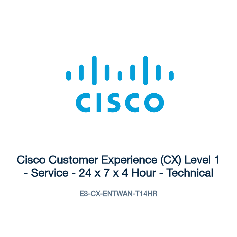 E3-CX-ENTWAN-T14HR: Cisco Customer Experience (CX) Level 1
