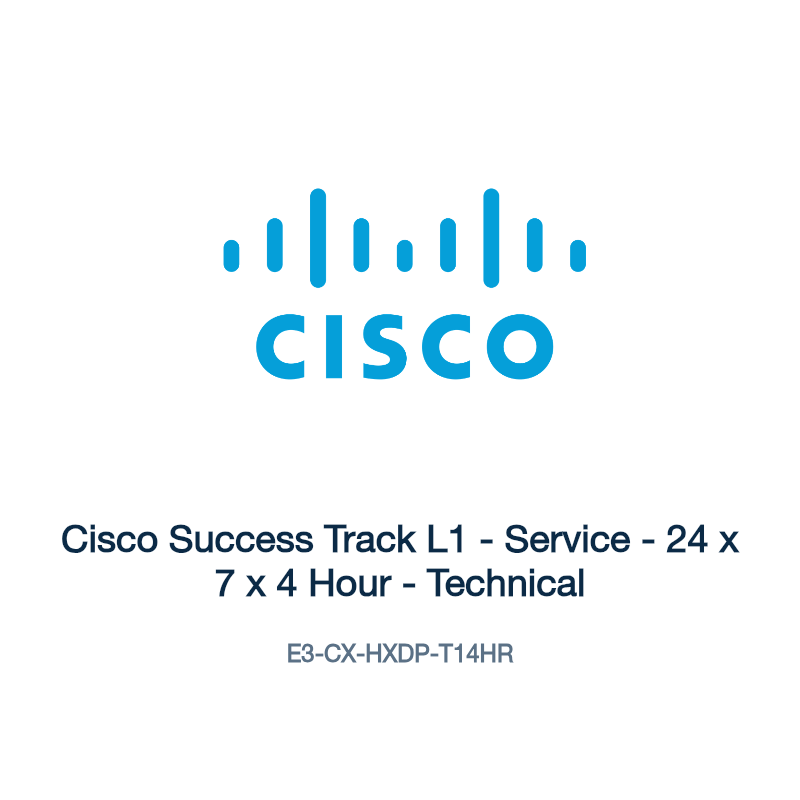 E3-CX-HXDP-T14HR: Cisco Success Track L1
