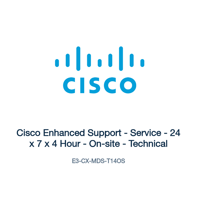 E3-CX-MDS-T14OS: Cisco Enhanced Support