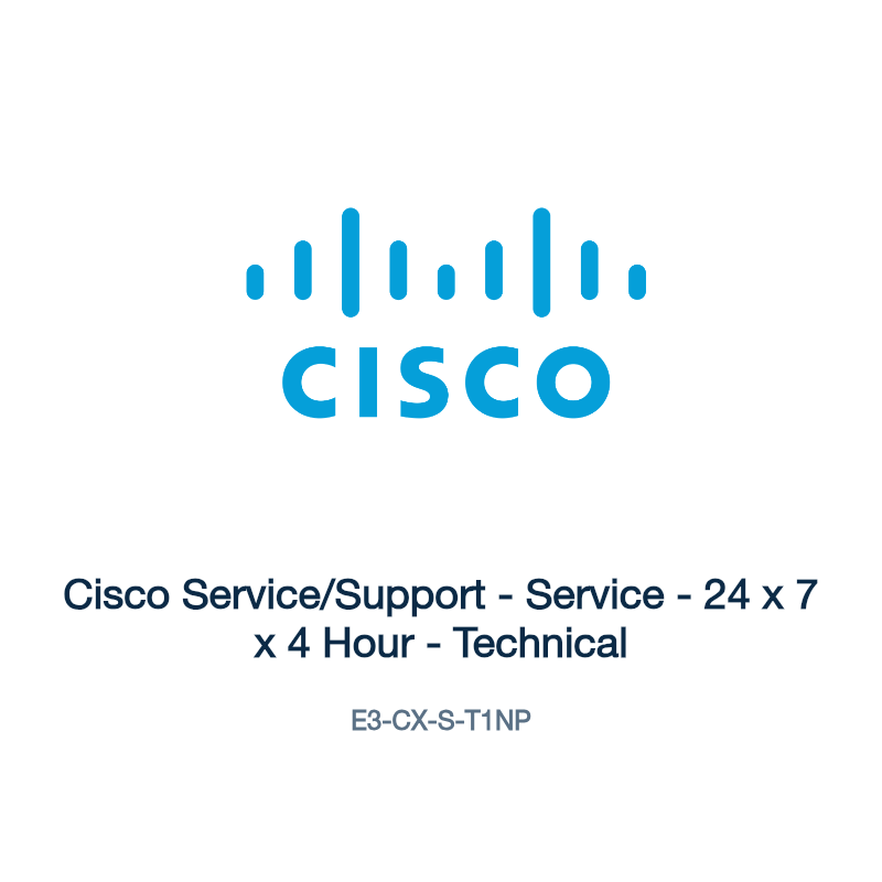 E3-CX-S-T1NP: Cisco Service/Support
