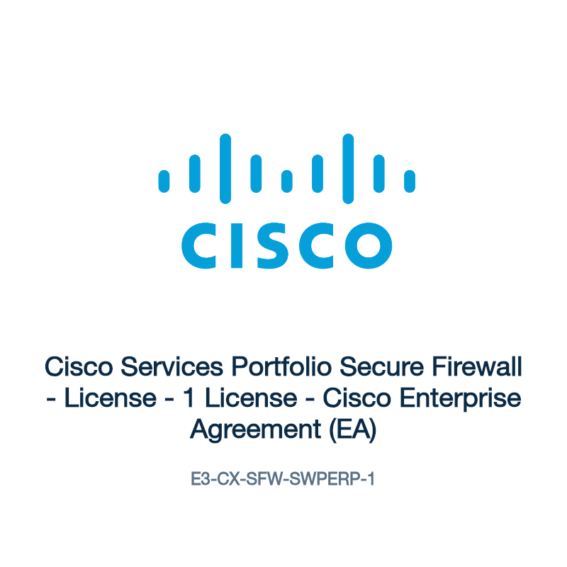 E3-CX-SFW-SWPERP-1: Cisco Services Portfolio Secure Firewall