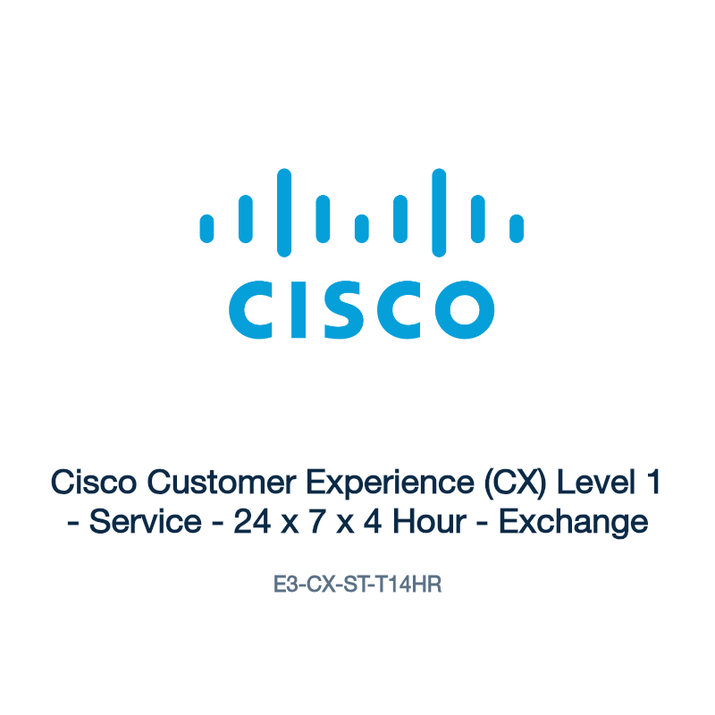 E3-CX-ST-T14HR: Cisco Customer Experience (CX) Level 1
