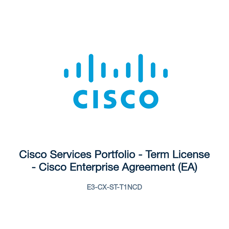 E3-CX-ST-T1NCD: Cisco Services Portfolio