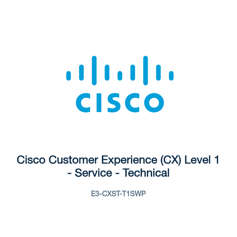 E3-CXST-T1SWP: Cisco Customer Experience (CX) Level 1