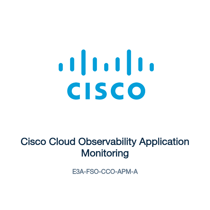 E3A-FSO-CCO-APM-A: Cisco Cloud Observability Application Monitoring