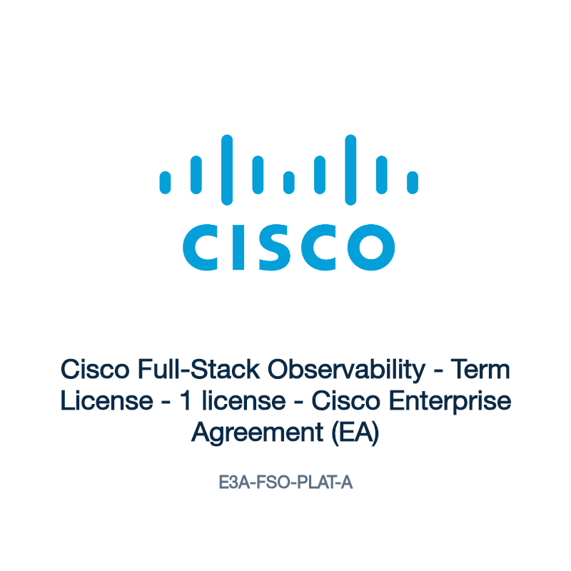 E3A-FSO-PLAT-A: Cisco Full-Stack Observability