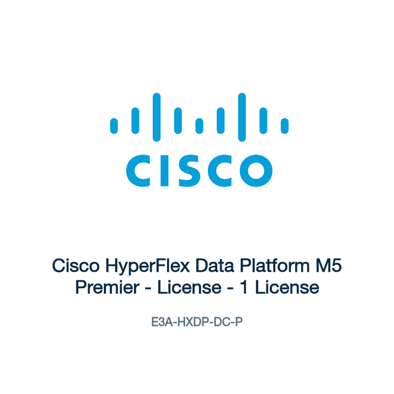E3A-HXDP-DC-P: Cisco HyperFlex Data Platform M5 Premier