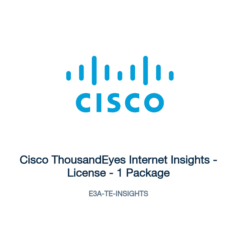 E3A-TE-INSIGHTS: Cisco ThousandEyes Internet Insights