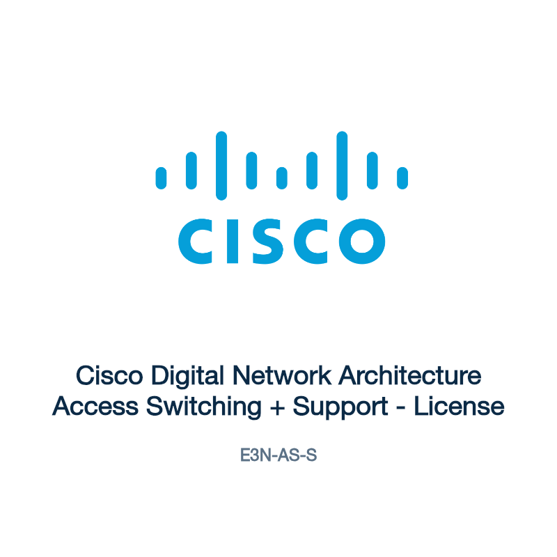 E3N-AS-S: Cisco Digital Network Architecture Access Switching + Support