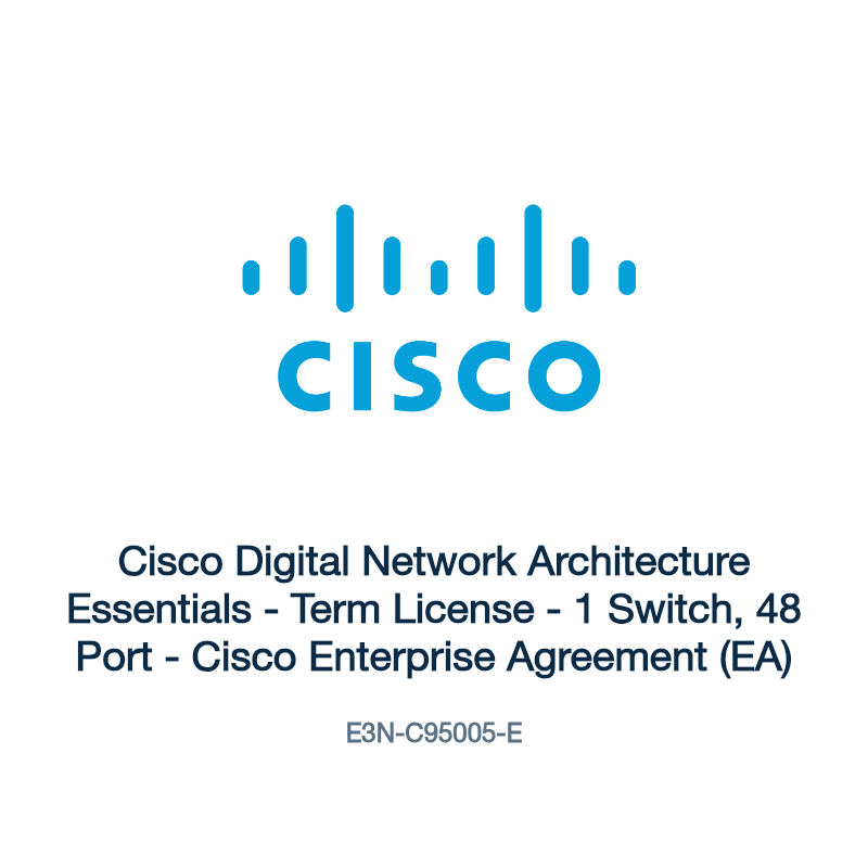 E3N-C95005-E: Cisco Digital Network Architecture Essentials