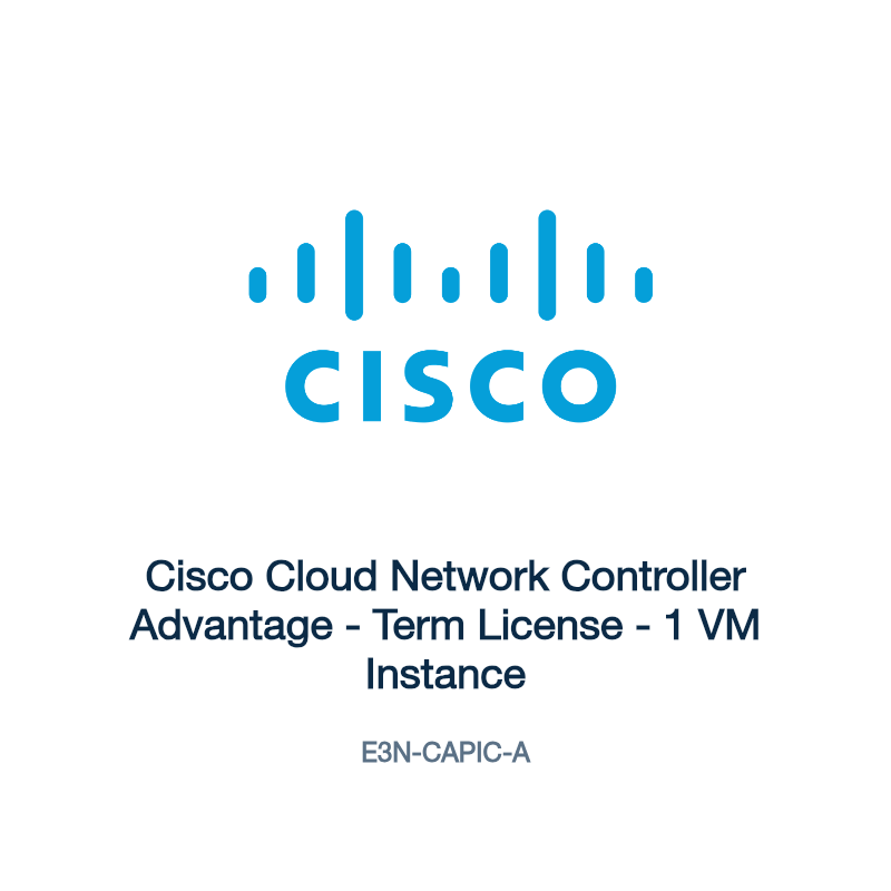 E3N-CAPIC-A: Cisco Cloud Network Controller Advantage