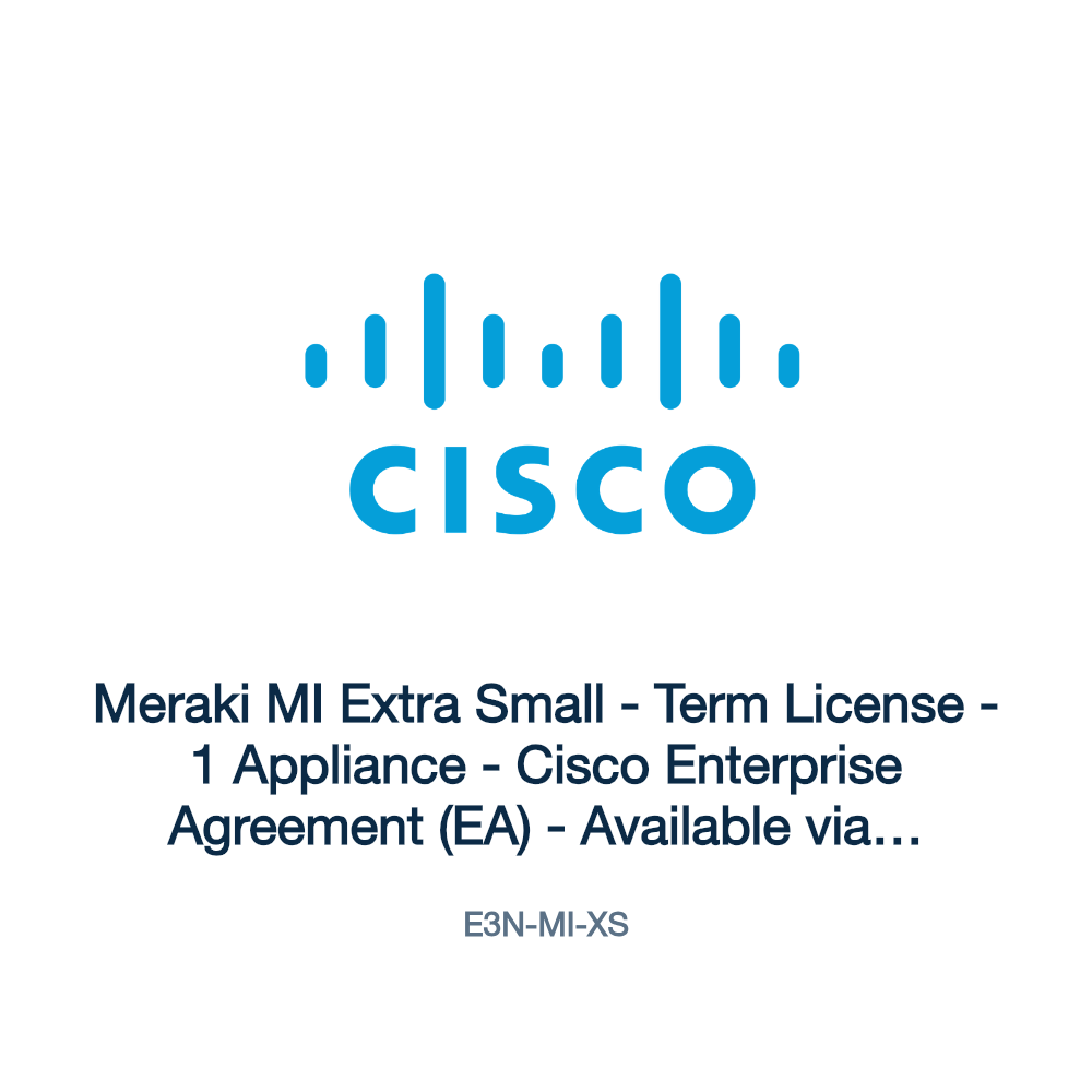 E3N-MI-XS: Meraki MI Extra Small