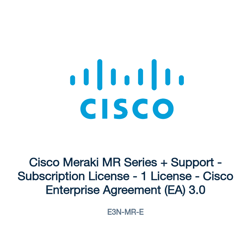 E3N-MR-E: Cisco Meraki MR Series + Support