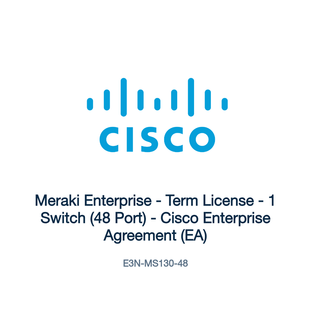 E3N-MS130-48: Meraki Enterprise