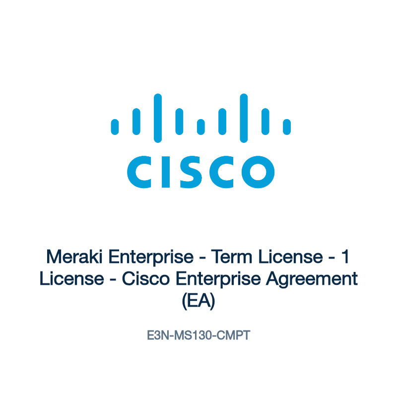 E3N-MS130-CMPT: Meraki Enterprise