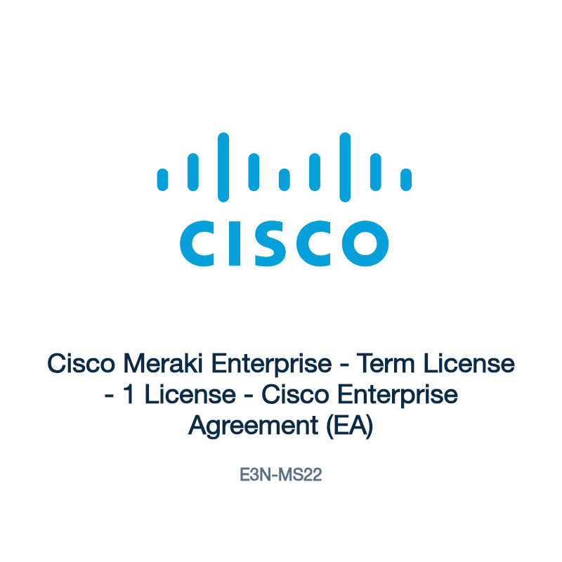 E3N-MS22: Cisco Meraki Enterprise