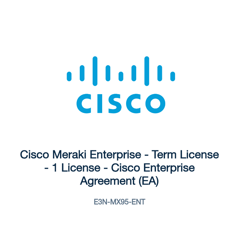 E3N-MX95-ENT: Cisco Meraki Enterprise