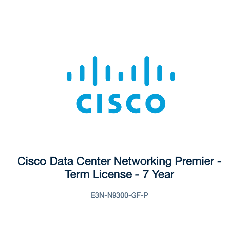 E3N-N9300-GF-P: Cisco Data Center Networking Premier