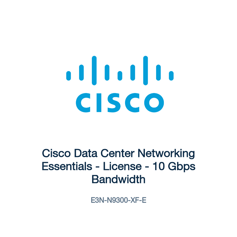 E3N-N9300-XF-E: Cisco Data Center Networking Essentials