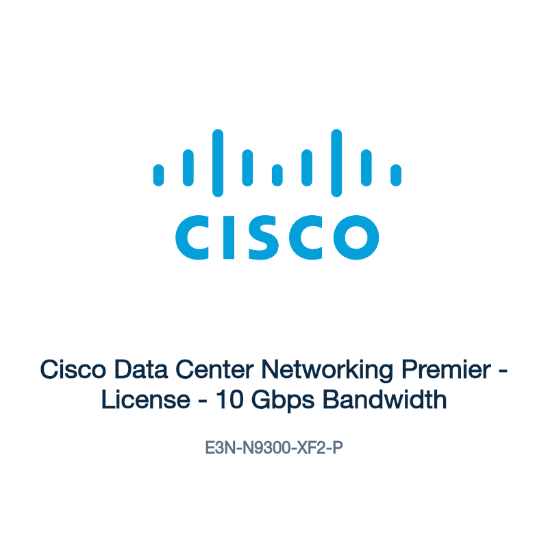 E3N-N9300-XF2-P: Cisco Data Center Networking Premier