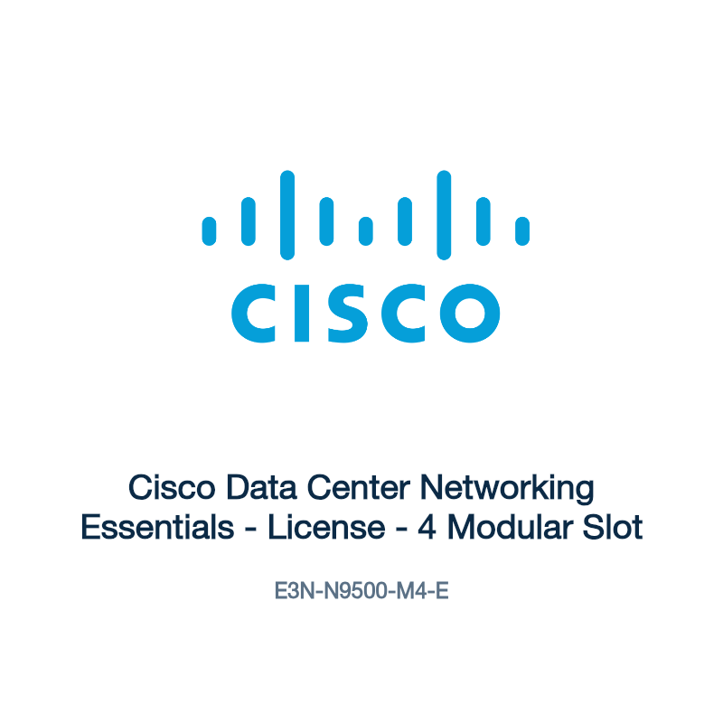E3N-N9500-M4-E: Cisco Data Center Networking Essentials
