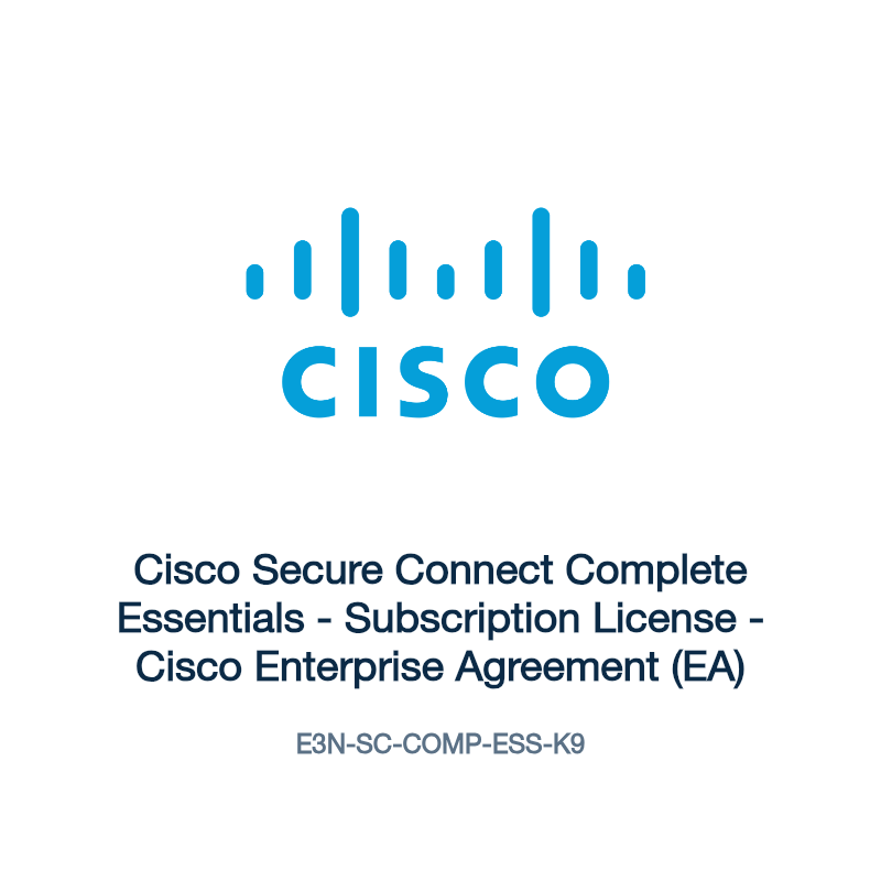 E3N-SC-COMP-ESS-K9: Cisco Secure Connect Complete Essentials