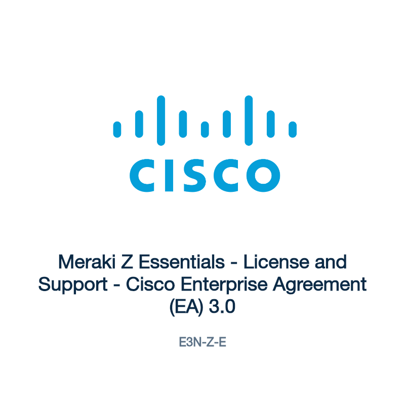 E3N-Z-E: Meraki Z Essentials