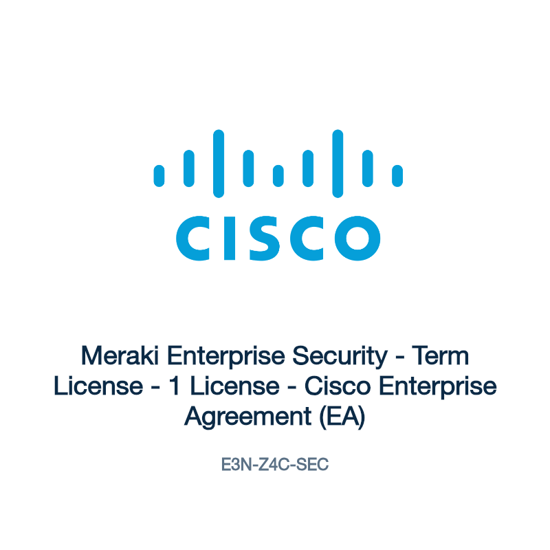 E3N-Z4C-SEC: Meraki Enterprise Security