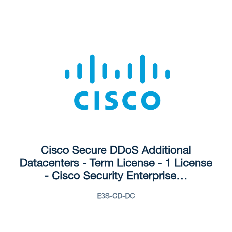 E3S-CD-DC: Cisco Secure DDoS Additional Datacenters