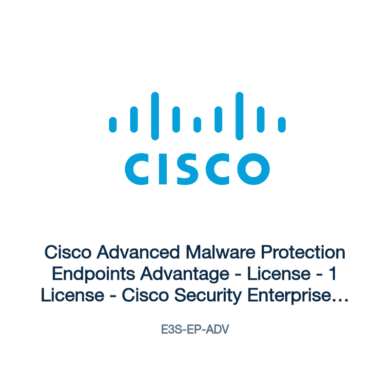 E3S-EP-ADV: Cisco Advanced Malware Protection Endpoints Advantage