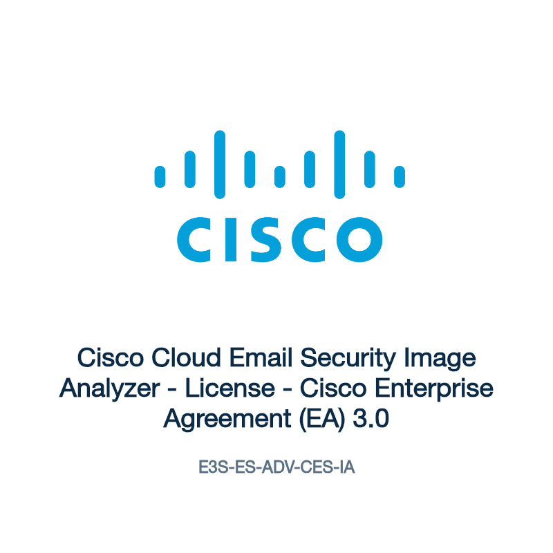 E3S-ES-ADV-CES-IA: Cisco Cloud Email Security Image Analyzer