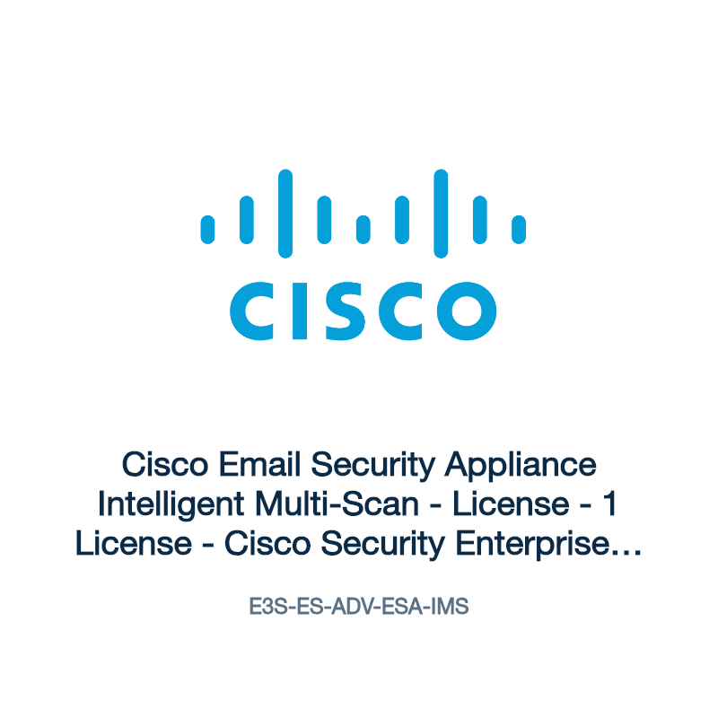 E3S-ES-ADV-ESA-IMS: Cisco Email Security Appliance Intelligent Multi-Scan