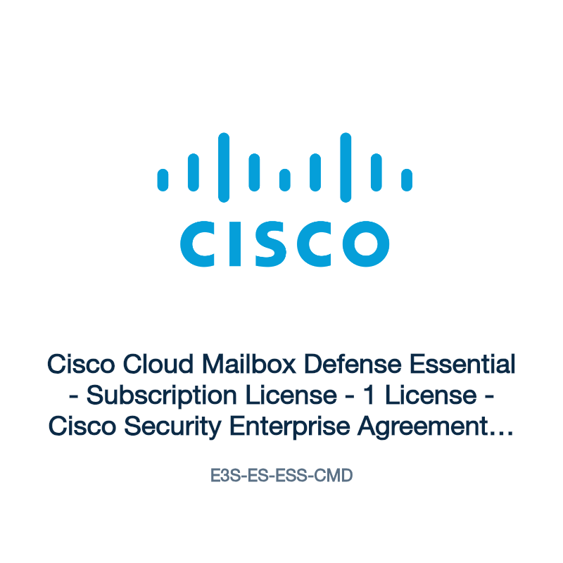 E3S-ES-ESS-CMD: Cisco Cloud Mailbox Defense Essential