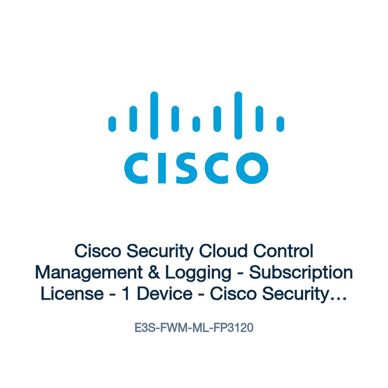 E3S-FWM-ML-FP3120: Cisco Security Cloud Control Management & Logging