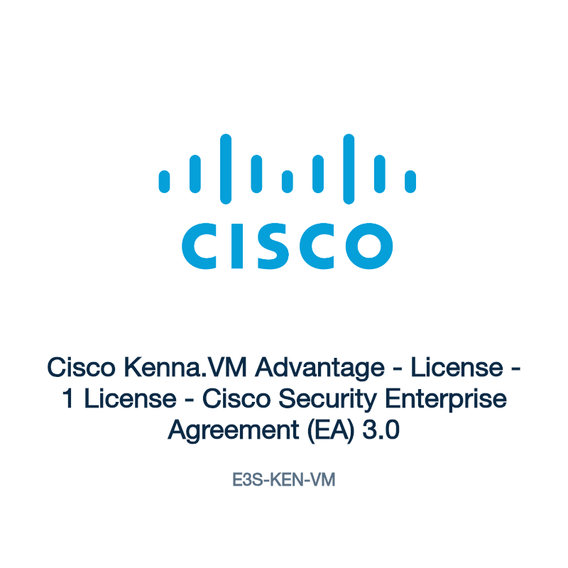 E3S-KEN-VM: Cisco Kenna.VM Advantage