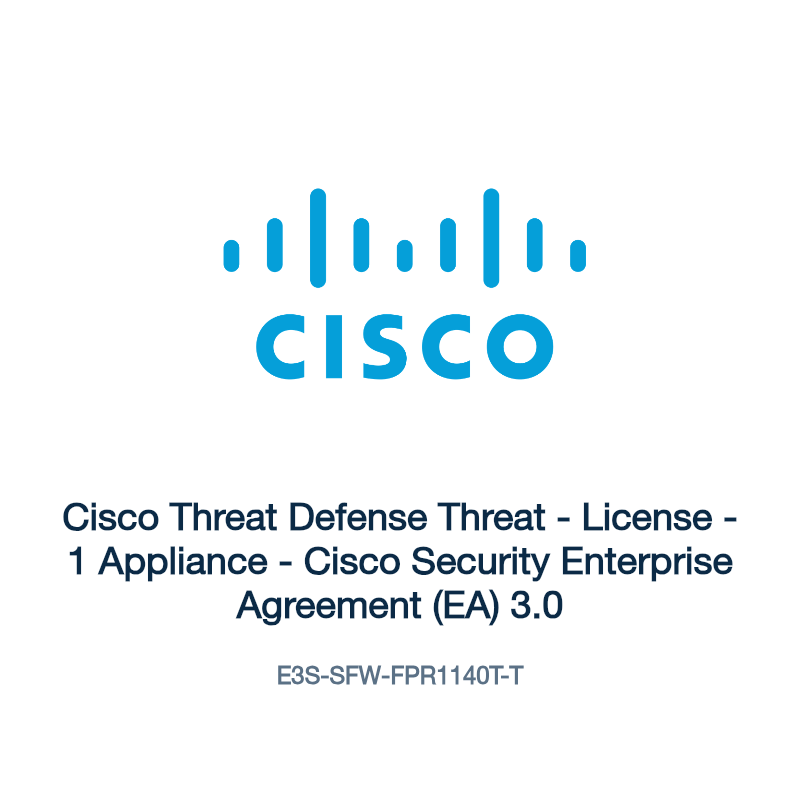 E3S-SFW-FPR1140T-T: Cisco Threat Defense Threat