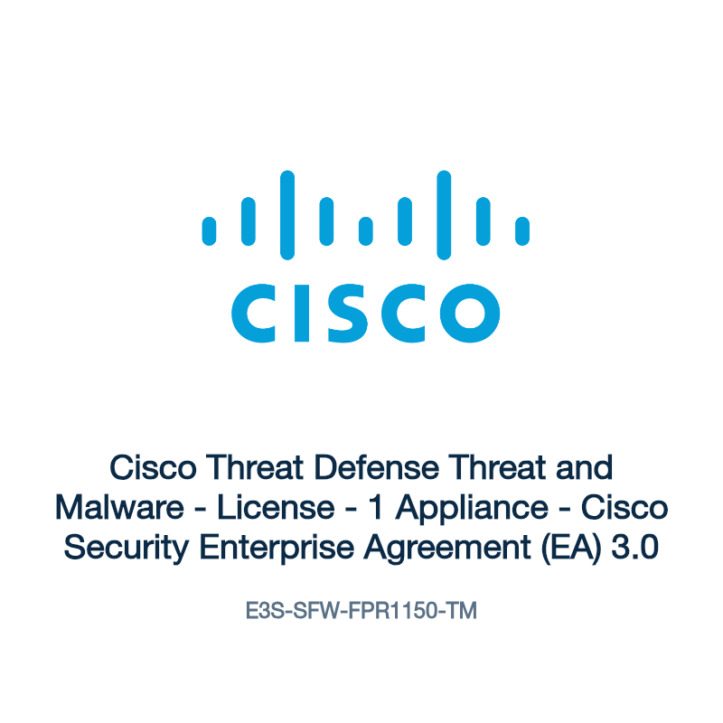 E3S-SFW-FPR1150-TM: Cisco Threat Defense Threat and Malware
