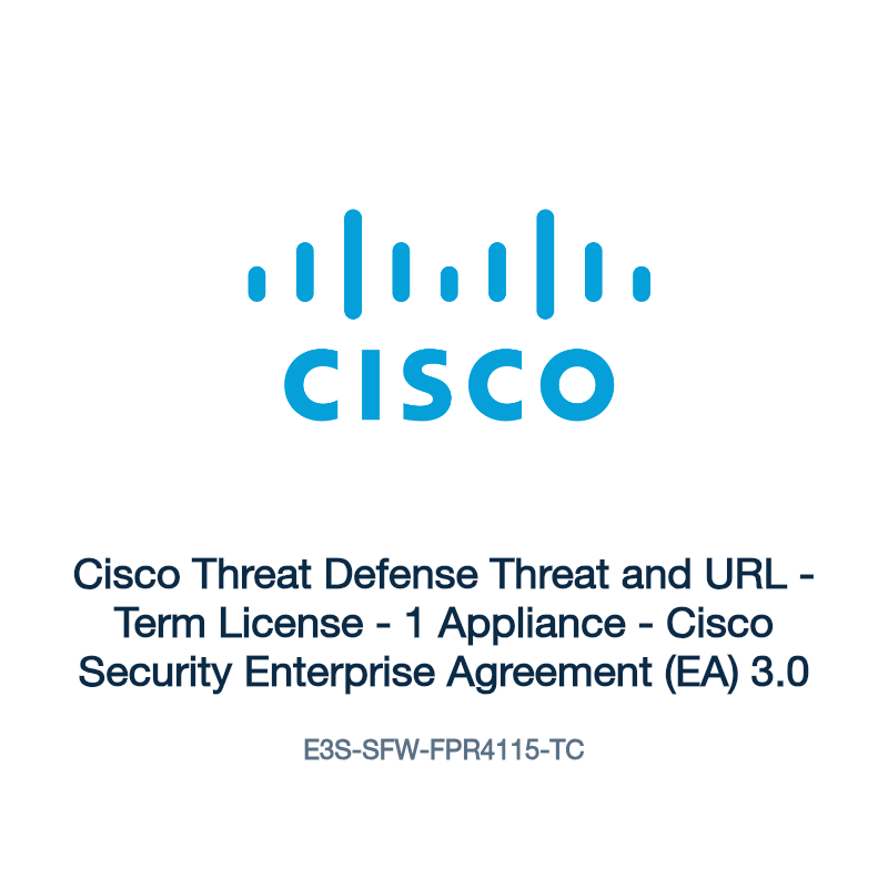 E3S-SFW-FPR4115-TC: Cisco Threat Defense Threat and URL