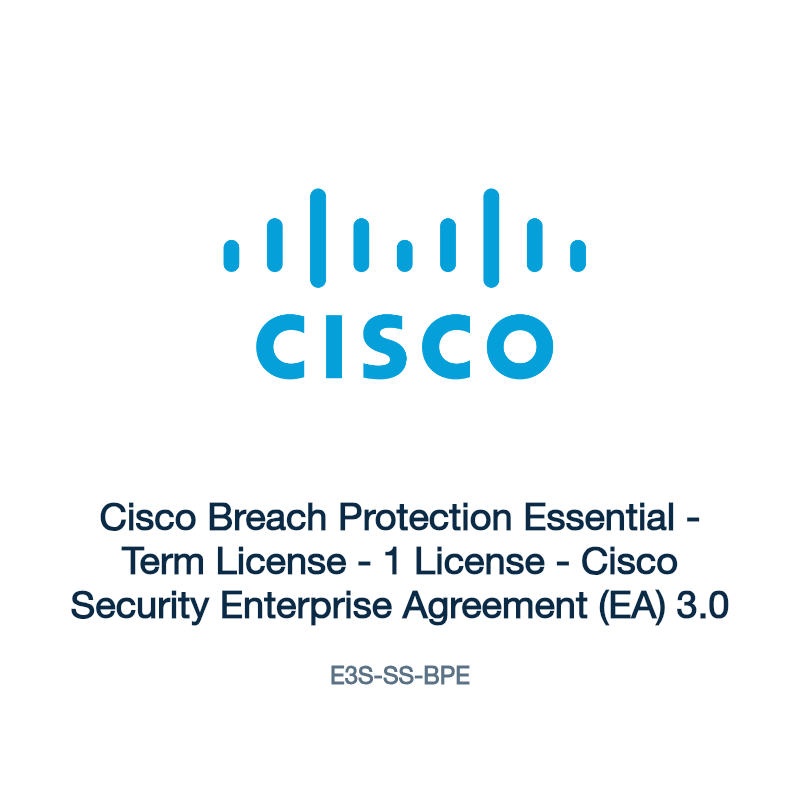 E3S-SS-BPE: Cisco Breach Protection Essential