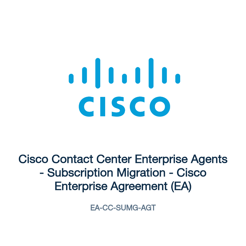 EA-CC-SUMG-AGT: Cisco Contact Center Enterprise Agents