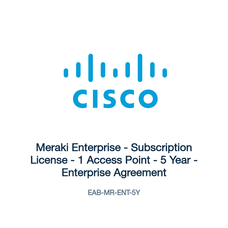 EAB-MR-ENT-5Y: Meraki Enterprise