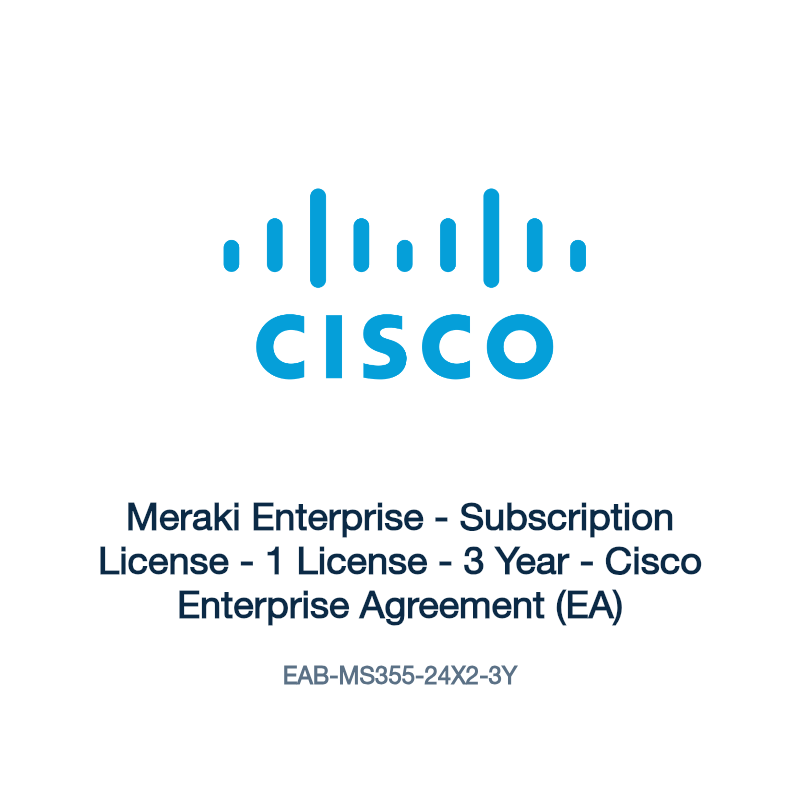 EAB-MS355-24X2-3Y: Meraki Enterprise