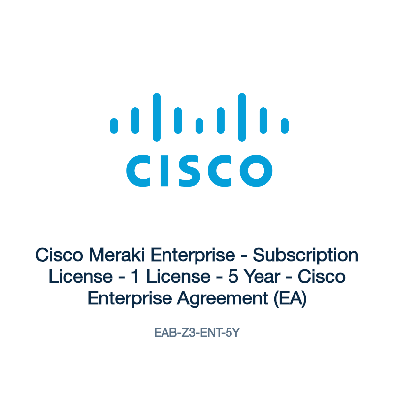 EAB-Z3-ENT-5Y: Cisco Meraki Enterprise